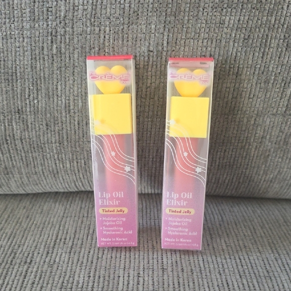 The Creme Shop Other - The Creme Shop Lip Oil Elixir, New, Two Sticks, Tinted Jelly